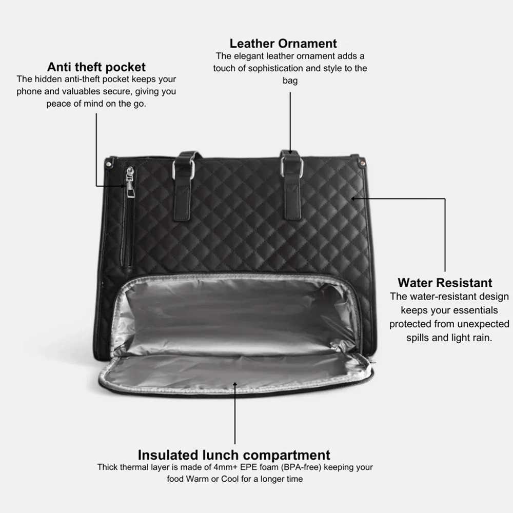 š„ 2025 Hot Sale š2 in 1 Tote Bag Lunch Bag Comboš