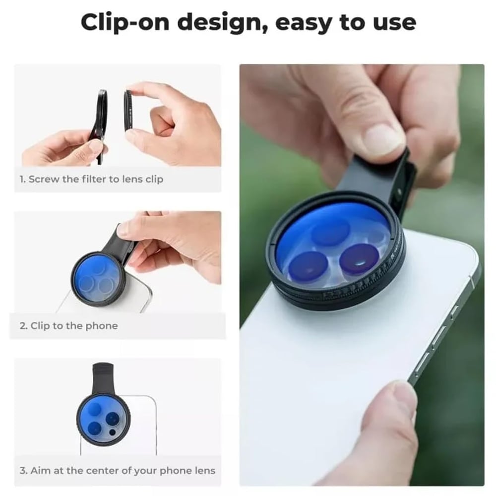 52mm Polarized Smart Phone