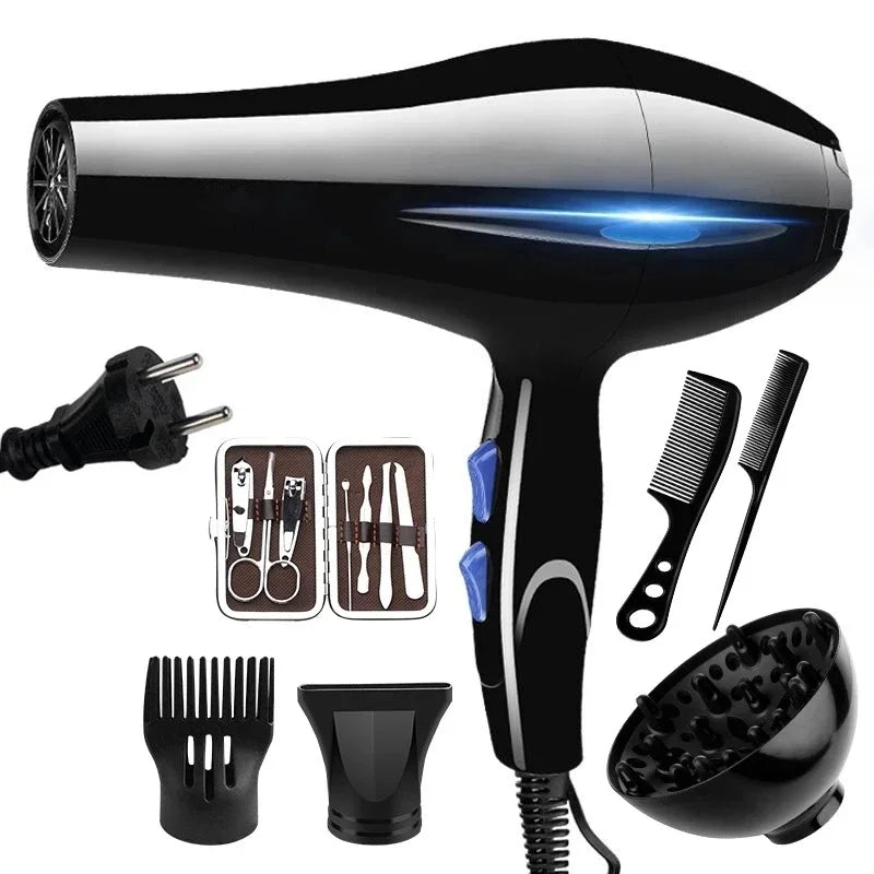 Professional Ionic Hair Dryer 2200W – Fast & Powerful