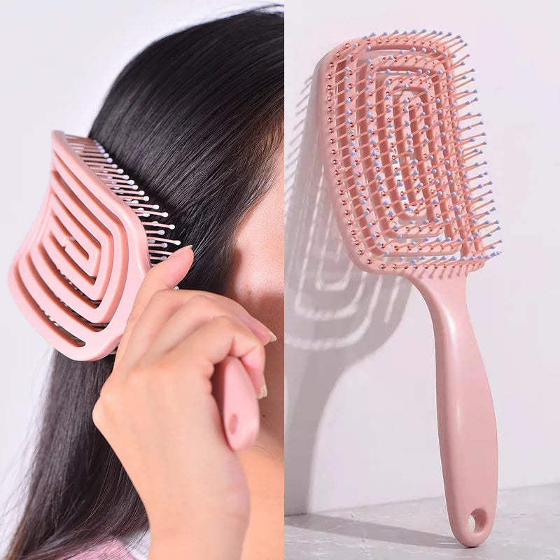 Pente de cabelo de plástico durável