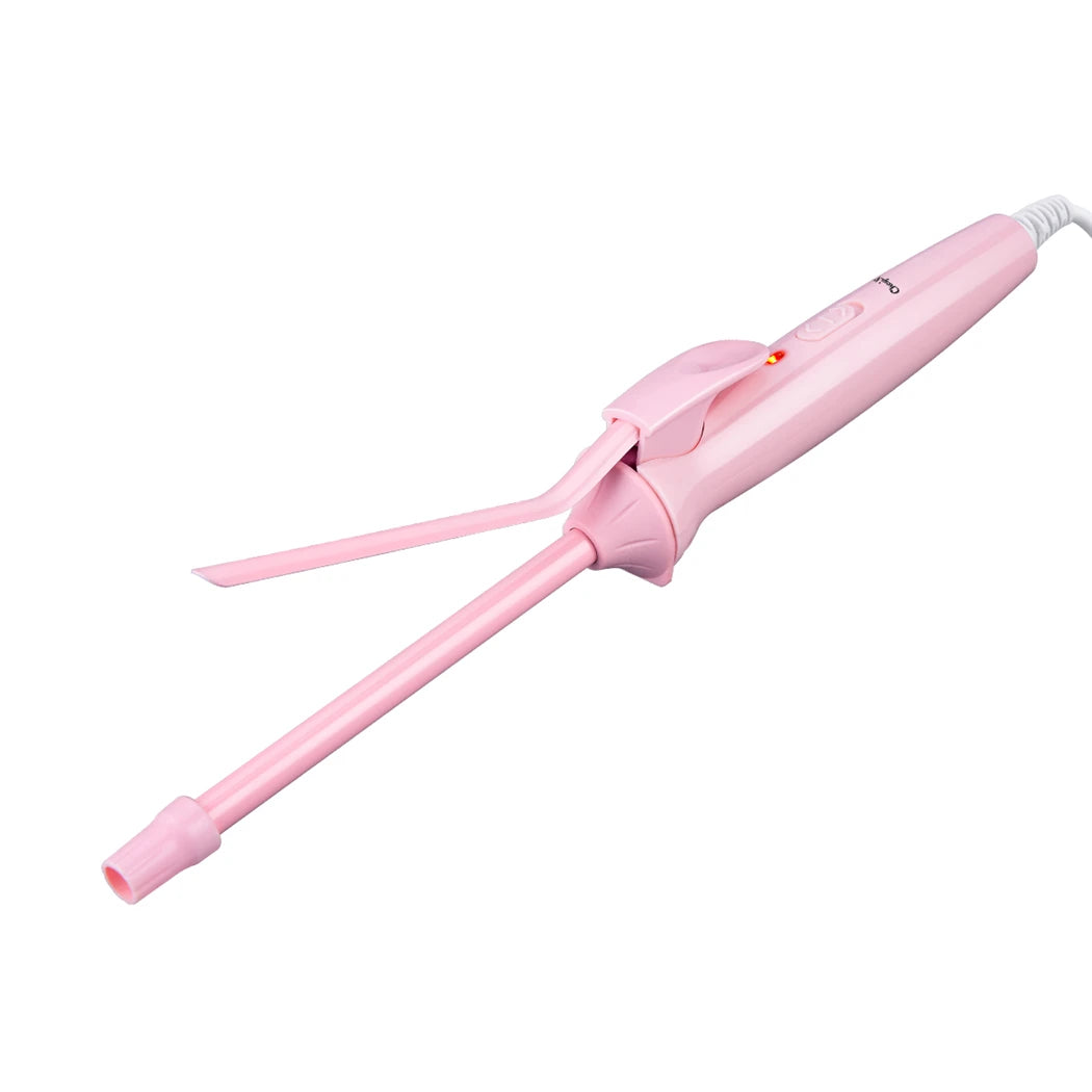 Mini Ceramic Hair Curler – 9mm Wand for Defined Curls