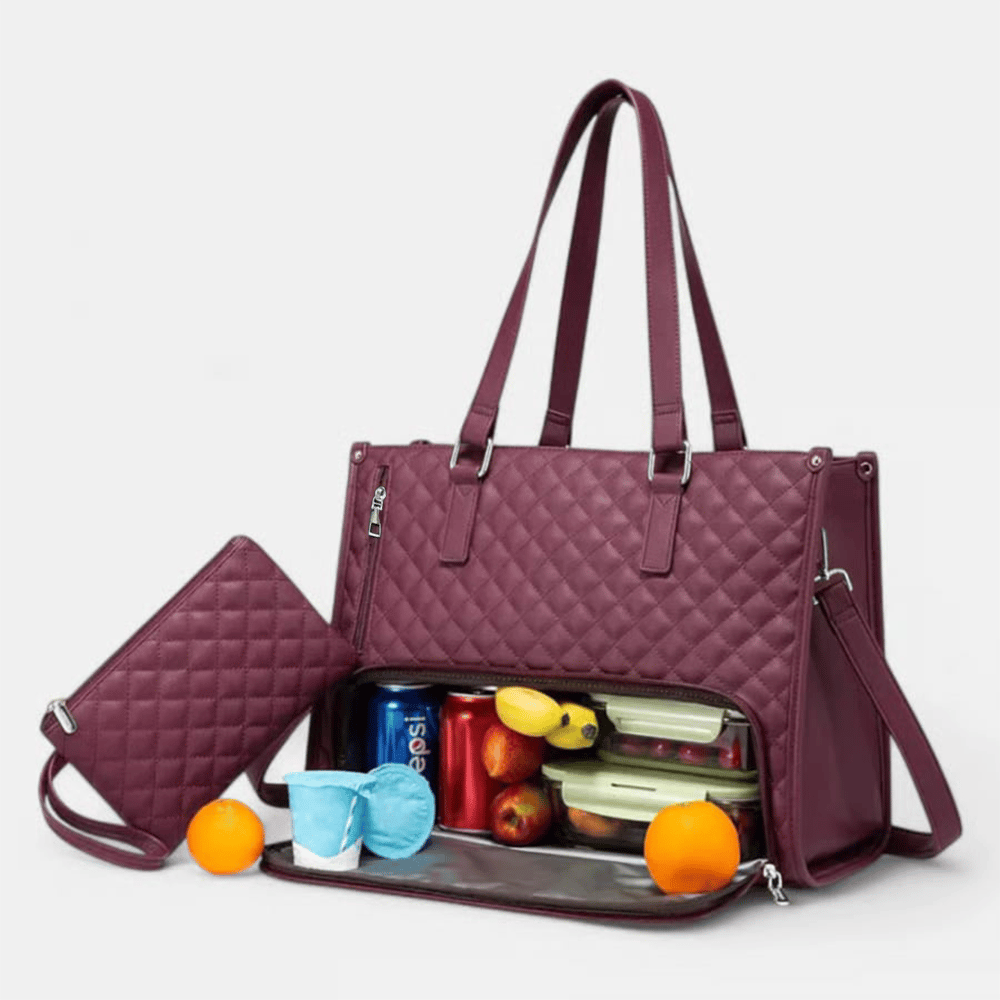 š„ 2025 Hot Sale š2 in 1 Tote Bag Lunch Bag Comboš