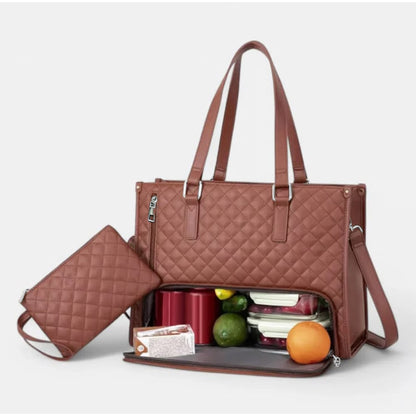 🔥 2025 Hot Sale 💝2 in 1 Tote Bag Lunch Bag Combo💝