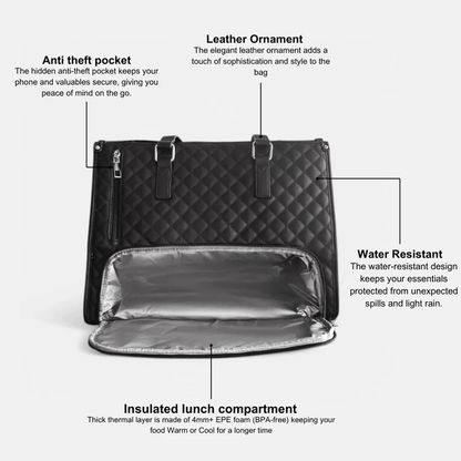 🔥 2025 Hot Sale 💝2 in 1 Tote Bag Lunch Bag Combo💝