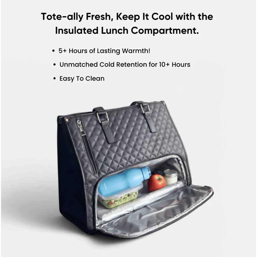 🔥 2025 Hot Sale 💝2 in 1 Tote Bag Lunch Bag Combo💝