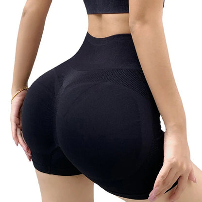 Shorts esportivos femininos – secagem rápida e ajuste elástico